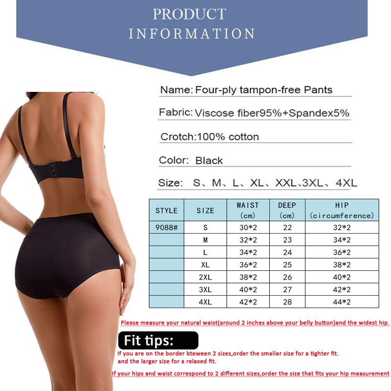 4-warstwowe, chłonne, nieprzem – Period Panty Absorbent recenzja i cena
